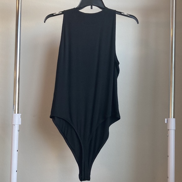 Bar III Black Bodycon bodysuit new with tags size 2x - Picture 2 of 3
